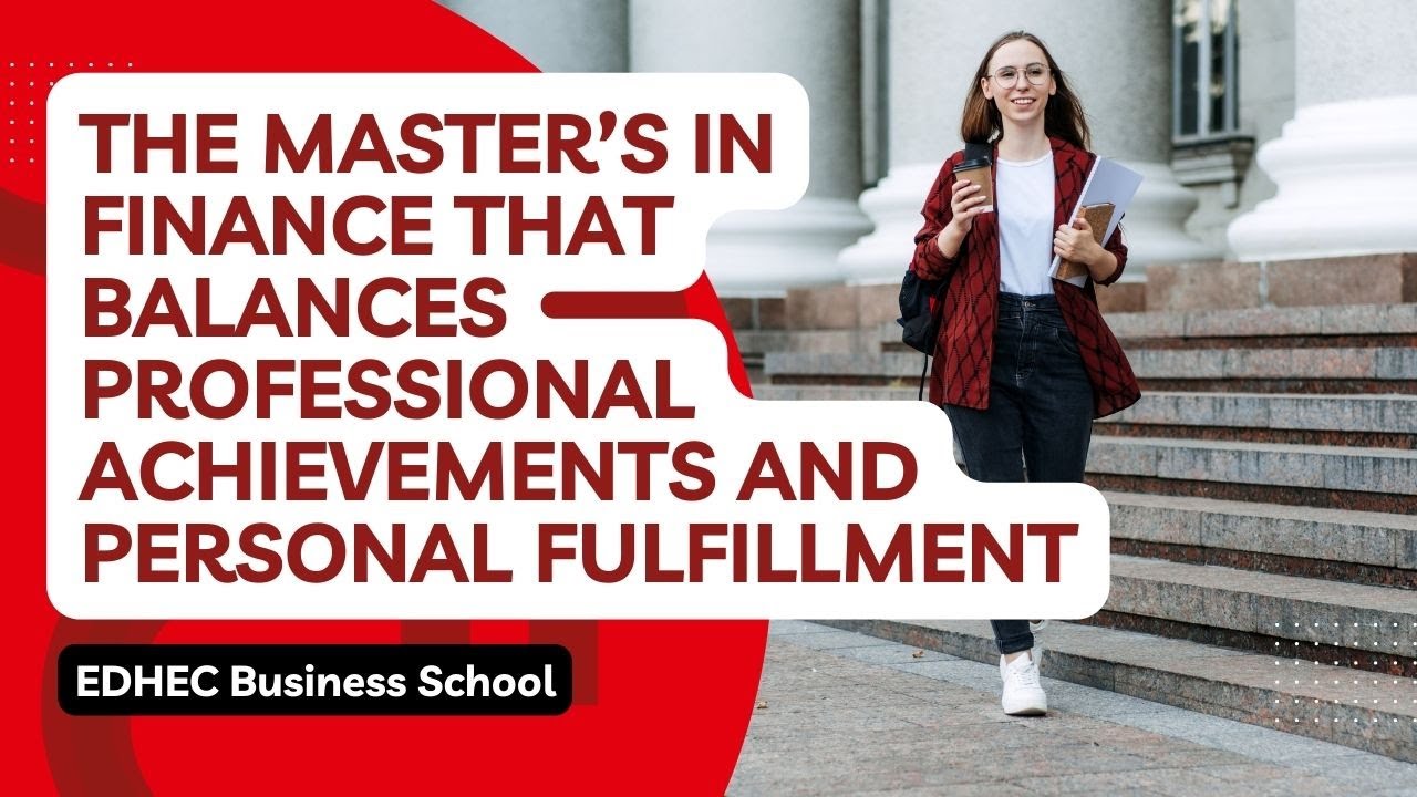 The master’s in finance that balances professional achievements and personal fulfillment