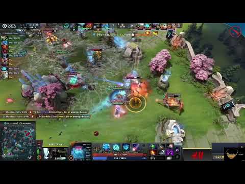 (Dota2) 9Pandas VS BeastCoast - Game 2 Highlights (Bali Major 2023 PlayOffs)