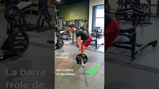 3 erreurs au soulevé de terre roumain (ou jambes tendues)