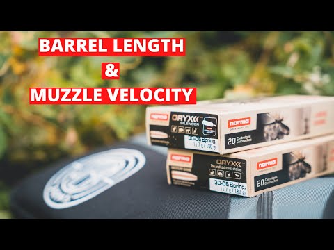 How Barrel Length Affects Muzzle Velocity | Norma Academy