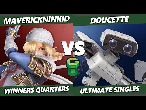 Game Underground Winners Quarters - Maverickninkid (Sheik) Vs. Doucette (ROB) SSBU Ultimate