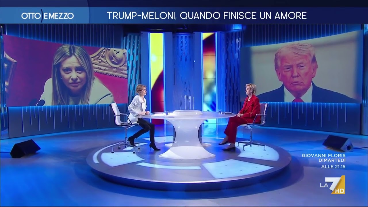 Trump contro Meloni, Travaglio: "E' radioattivo, Re Mida al contrario. Alla premier sta facendo ...