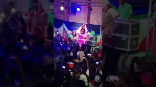 Makhadzi  performing (Tshanda iya Tshanda vhuya) live at UNIVEN