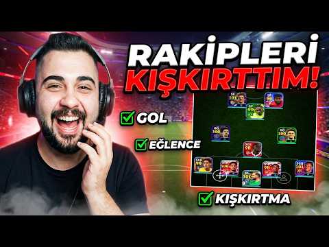 RK İdman Yurdu ile Rakipleri Kışkırttım! Kafayı Yediler 😂 eFootball Mobile 2026