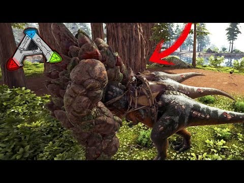 ARK VANILLA #193 - 3 T-REX Vs 1 GOLEM!