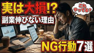 実は副業で伸びない人がやっているNG行動7選