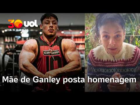 Mãe de Gabriel Ganley, fisiculturista morto aos 22 anos, posta homenagem em rede social