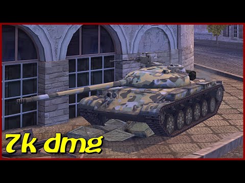 WOT Blitz / Obj. 140 / 4 frags / 7k dmg