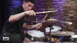 Video thumbnail for Meinl 18" Byzance Extra Dry Dual Crash Cymbal Played By Greyson Nekrutman - 1246g (B18DUC-1052521L) by Memphis Drum Shop