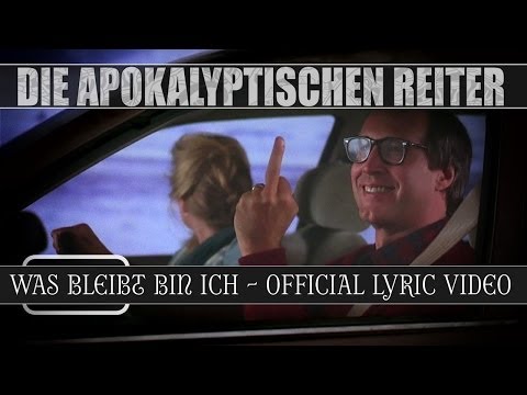 DIE APOKALYPTISCHEN REITER - Was Bleibt Bin Ich (OFFICIAL LYRIC VIDEO)