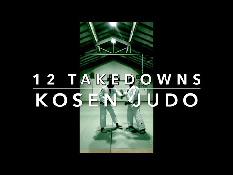 12 Kosen Judo Takedowns Old school Judo 【Kosen Judo Online】