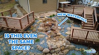 You Won't BELIEVE This Water Feature RENOVATION