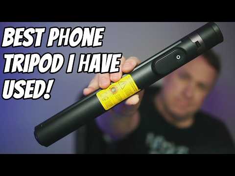 This is the coolest smartphone tripod / selfie stick I have seen! - Automatic tripod stand