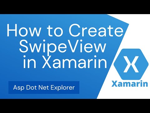 How to Create a Right SwipeView in Xamarin Forms