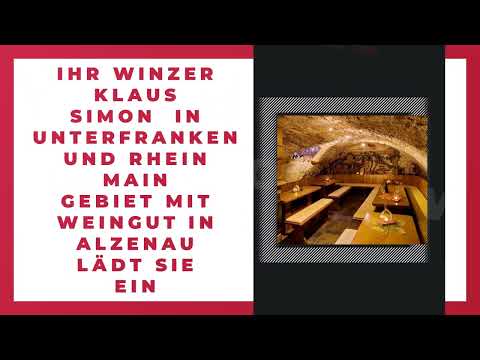 Weingut Klaus Simon 1a Weinstube WeinMotel YouTube-Vdeominiatur 6