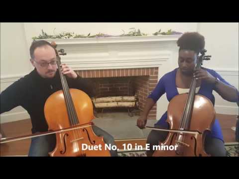 Piatti Method Book 1, duet #10 Marshunda Smith