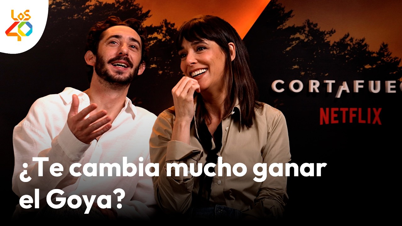 ENRIC AUQUER y BELÉN CUESTA: cómo un GOYA cambia tu carrera y su CORTAFUEGO como actores | LOS40