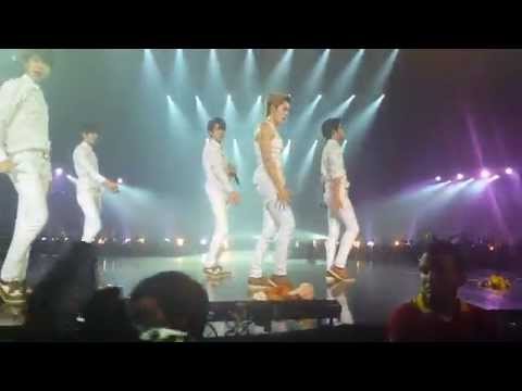 [FANCAM] INFINITE - PARADISE + TALK + THE CHASER (Music Bank in Brazil)