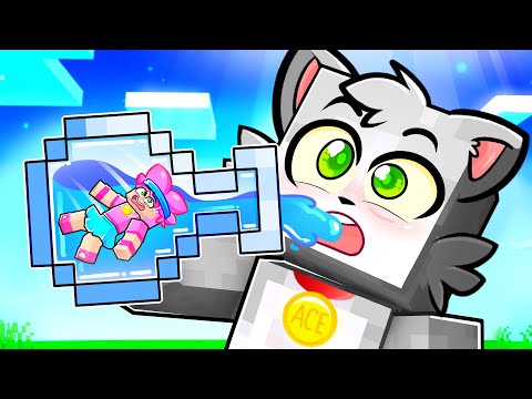 24 HORAS ENCERRADOS en una BOTELLA de Mi Amigo en Minecraft