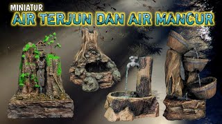 Download lagu MEMBUAT BERAGAM MINIATUR AIR TERJUN DAN AIR MANCUR DARI SEMEN‼️MAKE WATERFALL FOUNTAIN FROM CEMENT mp3