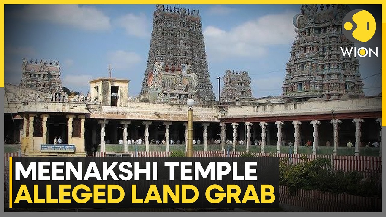 Meenakshi Temple Land Allegedly Grabbed Through Fake Transfers | WION News