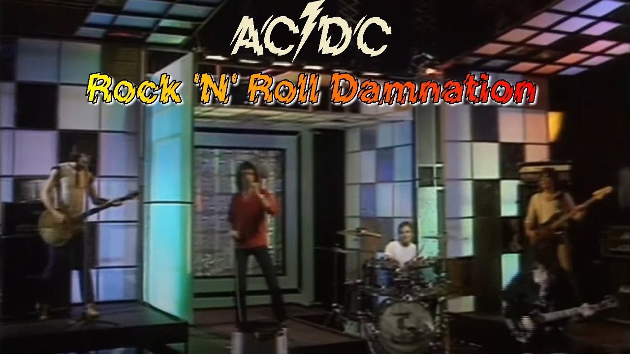 AC/DC &mdash; Rock 'N' Roll Damnation: Top of the Pops, BBC1 (1978) [From Plug Me In DVD] - YouTube