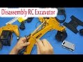 Disassembly What S Inside RC Excavator Huina Toys 1550