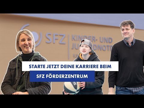 Starte jetzt Deine Karriere beim SFZ Förderzentrum!