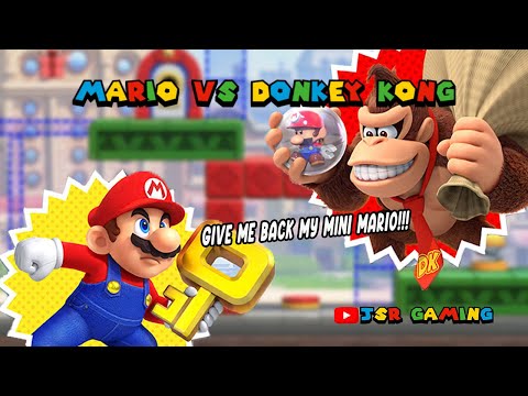 I play Mario vs Donkey Kong for the first time!