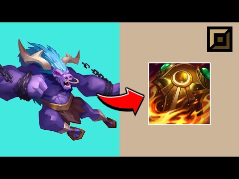 This Player Is Using Top Lane Alistar In Challenger Games!