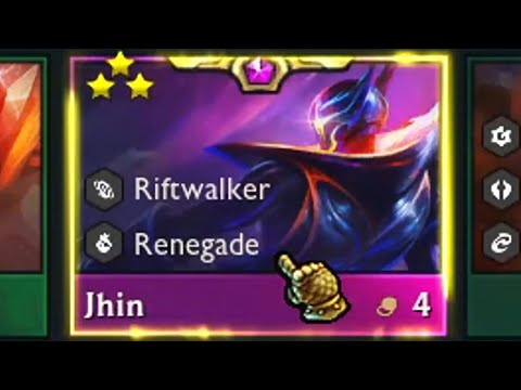 S8.5 JHIN 3 Star ⭐⭐⭐ ft. 7 Renegade