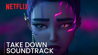 Download lagu TAKE DOWN | Huntrix | K-Pop Demon Hunters-Soundtrack | Rumi | Mira | Zoey | Netflix mp3