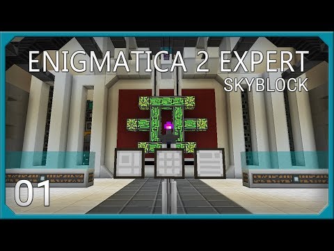 Enigmatica 2 Expert Skyblock EP1