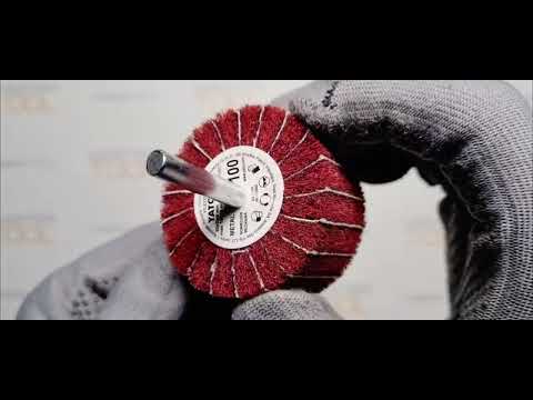 Круг лепестковый шлифовальный YATO 50x30 мм К100, шпиндель 6 мм (YT-83391) Круг лепестковый шлифовальный YATO 50x30 мм К100, шпиндель 6 мм (YT-83391)