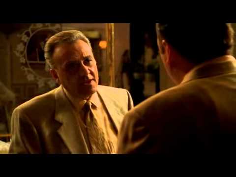 The Sopranos - Johnny Sack Meets With Tony And Silvio