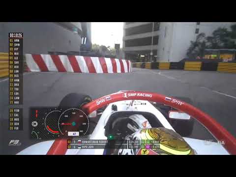 Juri Vips takes pole on Friday with a stunning 2:04.997 at Macau - F3 World Cup Qualifying