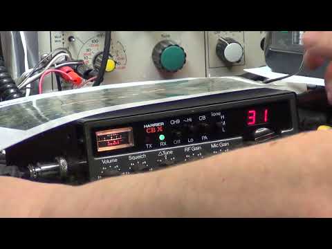 Harrier CBX CB27/81 UK FM CB radio - On The Air test