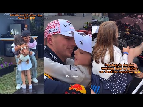 Penelope Cutest moments with Max! || Formula 1