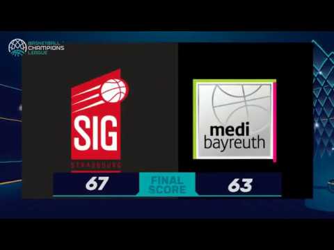 Highlights de la SIG Strasbourg face à medi Bayreuth