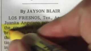 A Fragile Trust: Plagiarism, Power, and Jayson Blair at the New York Times (2014) Video