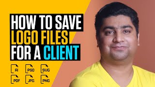 How To Save Your Logo Design Files for a Client in Adobe Illustrator