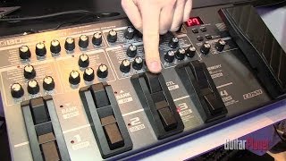 Video thumbnail for BOSS ME-80 Guitar Multiple Effects [NAMM 2014] by Guitar Player Magazine