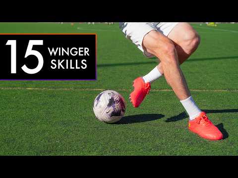 15 INSANE WINGER SKILLS that Beat Defenders