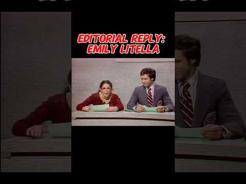 Gilda Radner as Emily Litella Discusses “Violins on Television” #snl #1970s #comedy #comedians