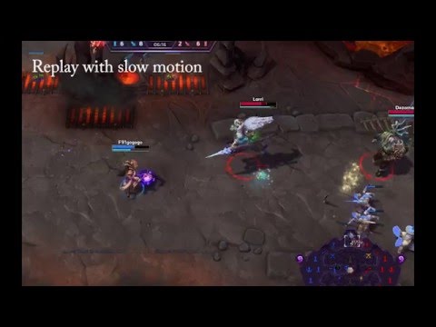 [HOTS] Protect your teammate with Lunara's Wisp blocking trick
