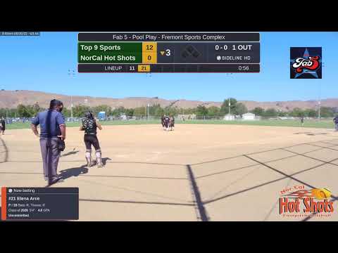 NorCal Hot Shots vs. Top 9 Sports (2022.08.20)