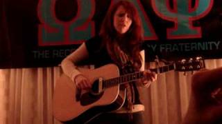 Jenn Grinels, Rebecca Loebe &amp; Raina Rose at Folk Alliance &#39;09