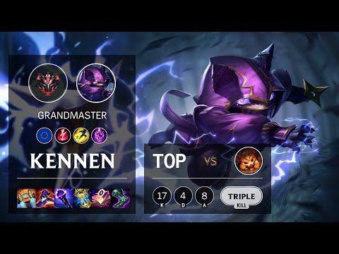 Kennen Top vs Gnar - EUW Grandmaster Patch 11.3