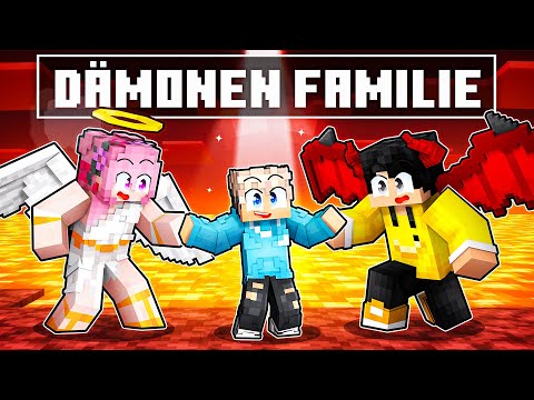 ADOPTED by A DEMON FAMILY in Minecraft!