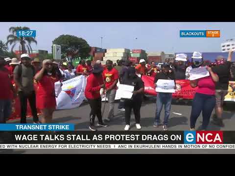 Transnet Strike Discussion Wage talks stall as protest drags on